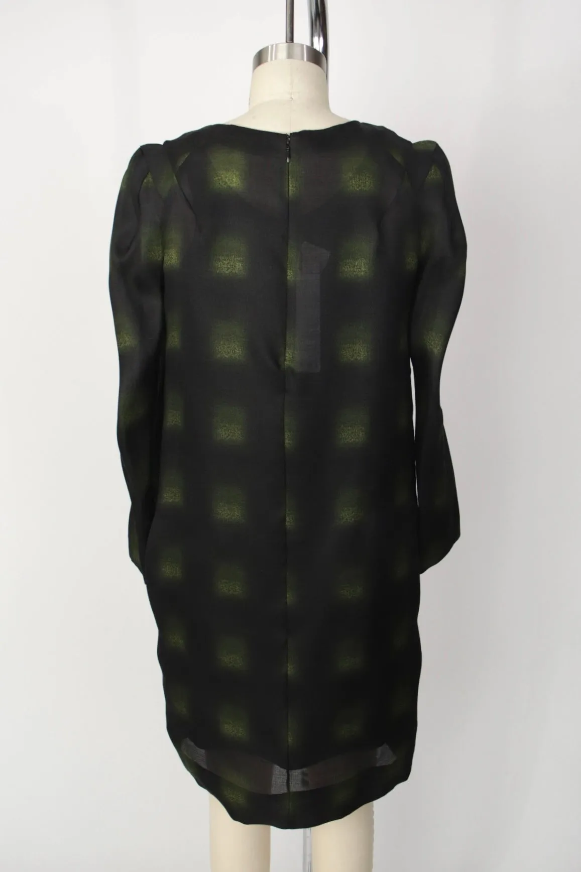 Marni Silk & Wool Gauze Printed Dress