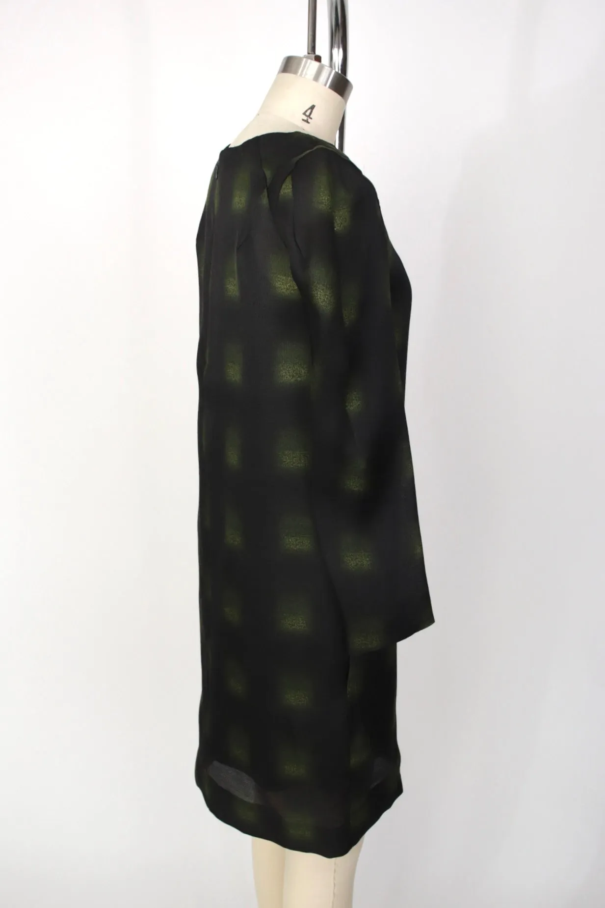 Marni Silk & Wool Gauze Printed Dress