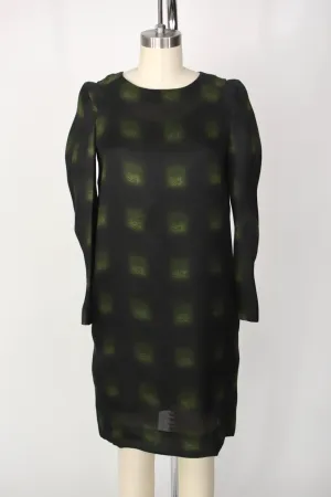 Marni Silk & Wool Gauze Printed Dress
