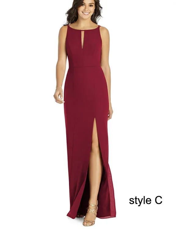 Mismatched Chiffon Long Newest Bridesmaid Dresses, PD0970
