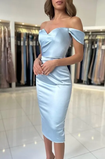 Modern V-Neck Cap Sleeves Column Prom Dress With Ruffles