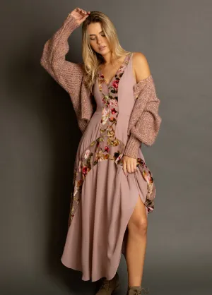 Nahri Dress in Ashe Rose