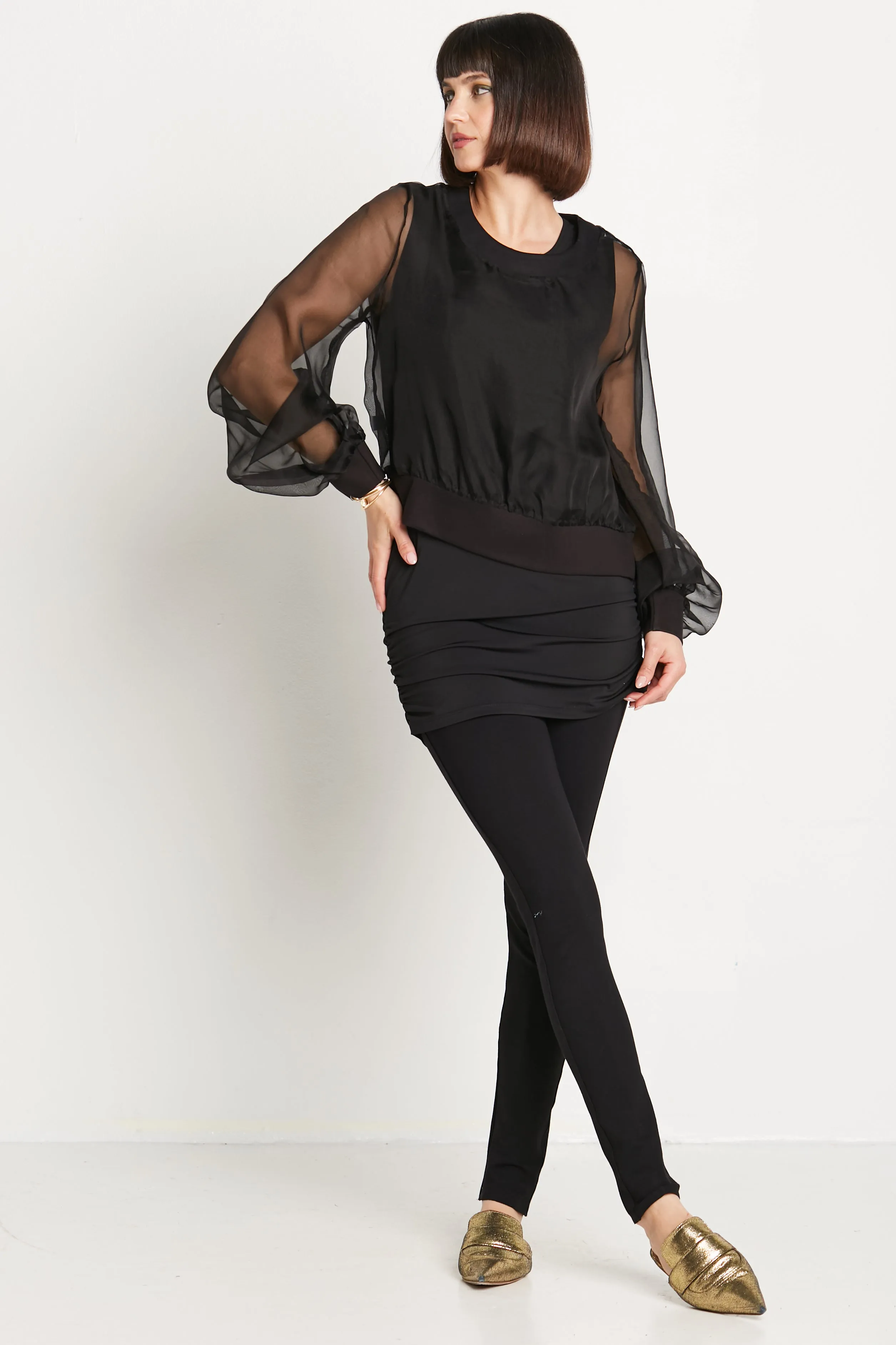 Organza Sweat Shirt