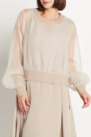 Organza Sweat Shirt