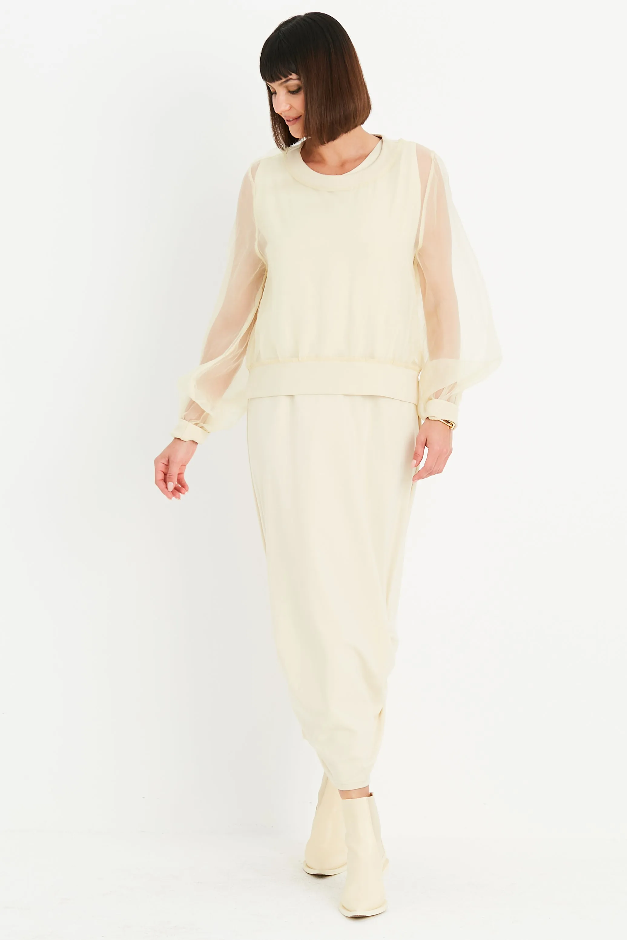 Organza Sweat Shirt