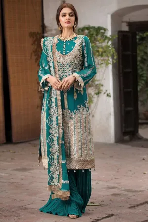 Pakistani Chiffon Party Wear 2020 with Embroidery #M0039