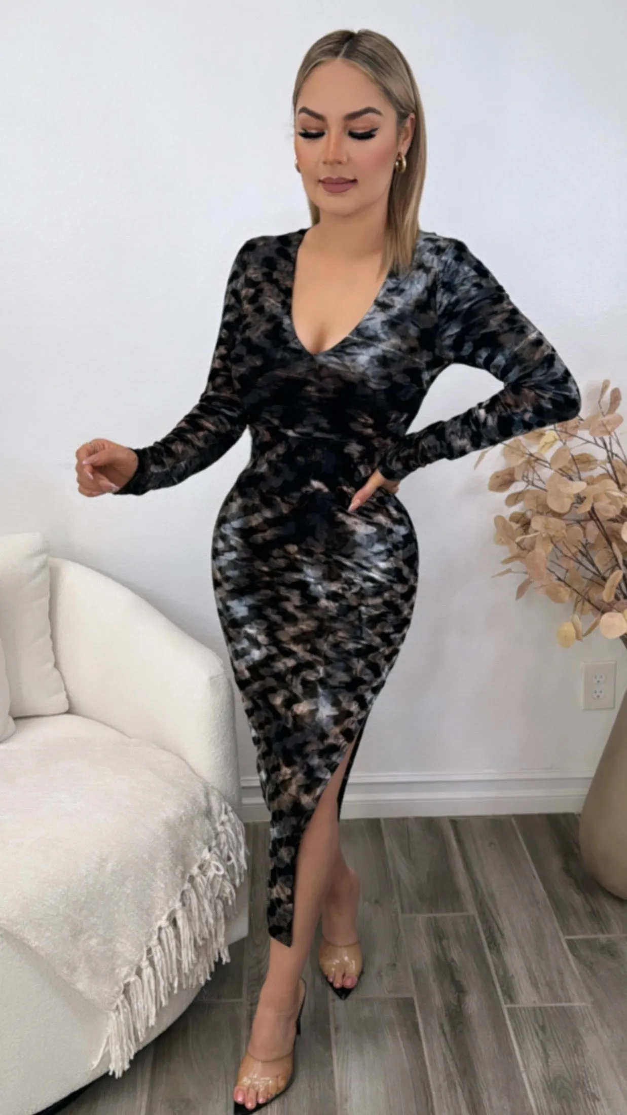 REGINA BLACK DRESS