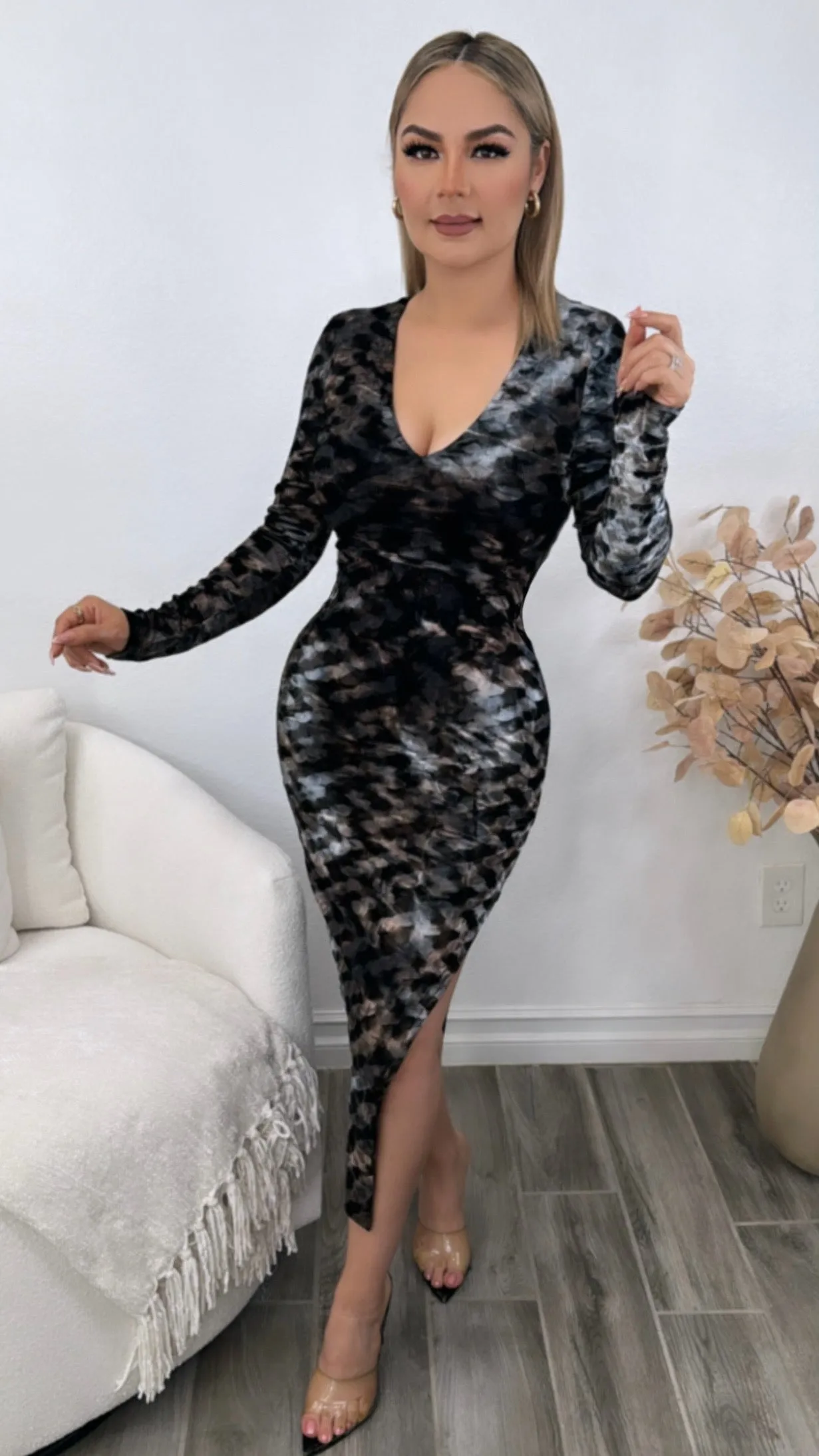 REGINA BLACK DRESS