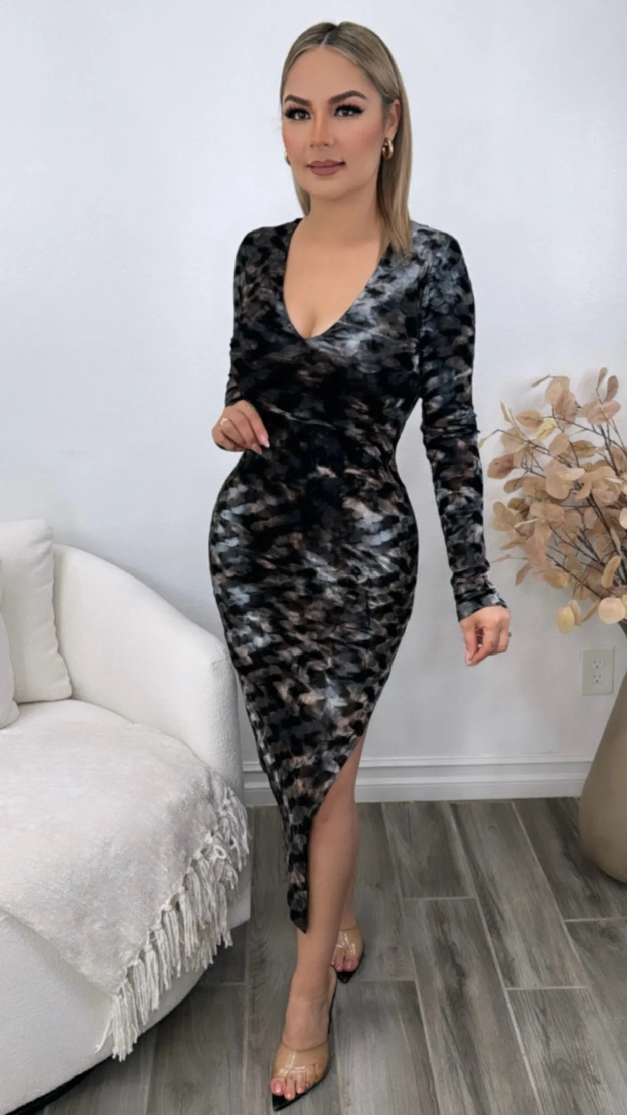 REGINA BLACK DRESS