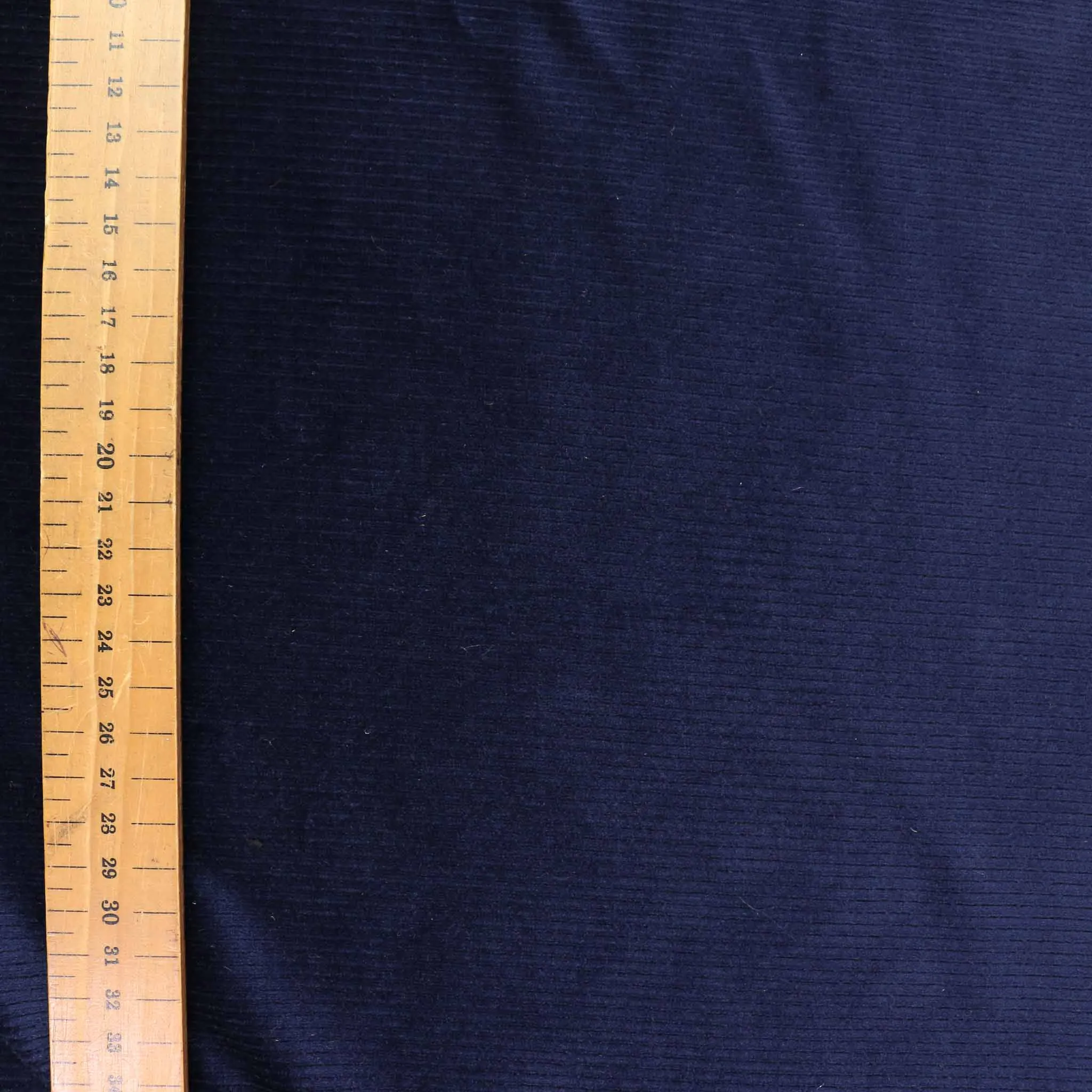Rib Velour - Navy, Black