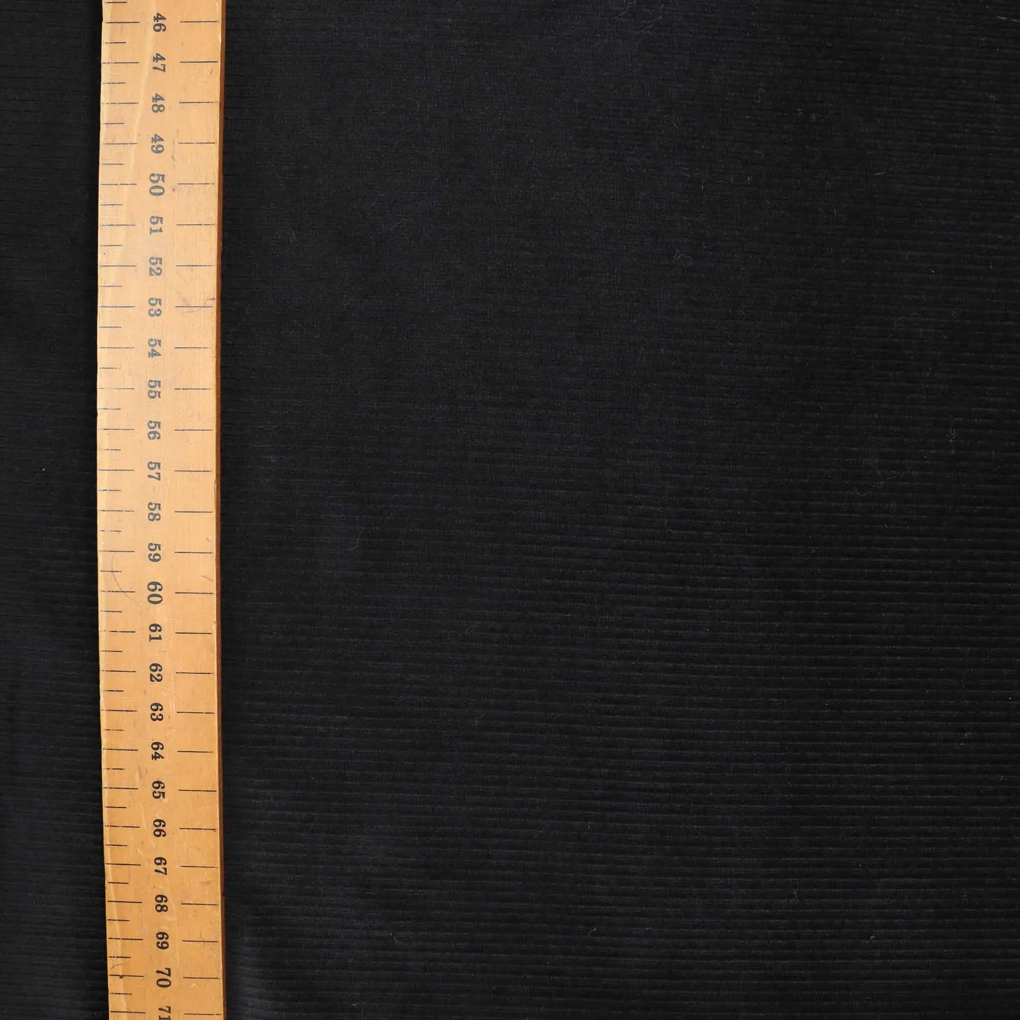 Rib Velour - Navy, Black
