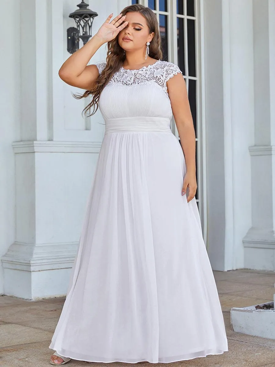Robe de soirée élégante et flatteuse de grande taille