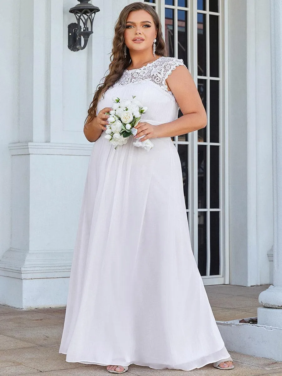 Robe de soirée élégante et flatteuse de grande taille