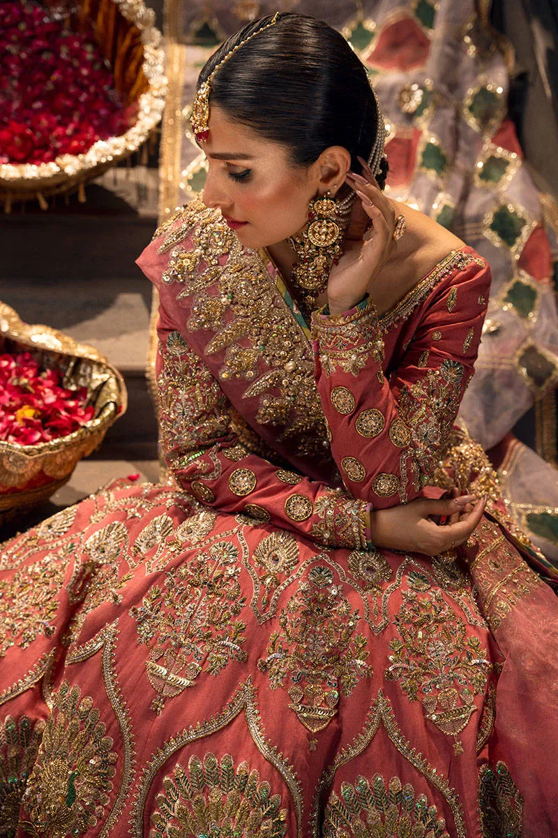 Rose Pink Lehenga Choli Pakistani Wedding Dresses