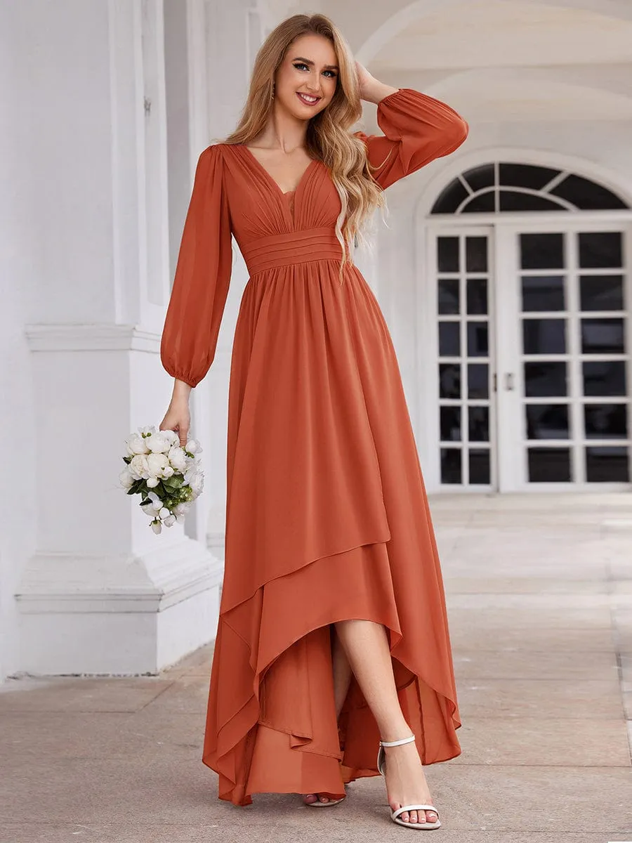 Roycebridal Belindy chiffon long sleeve mother of the bride dress