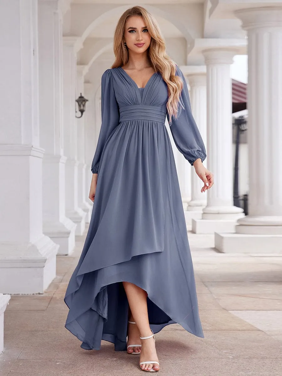 Roycebridal Belindy chiffon long sleeve mother of the bride dress