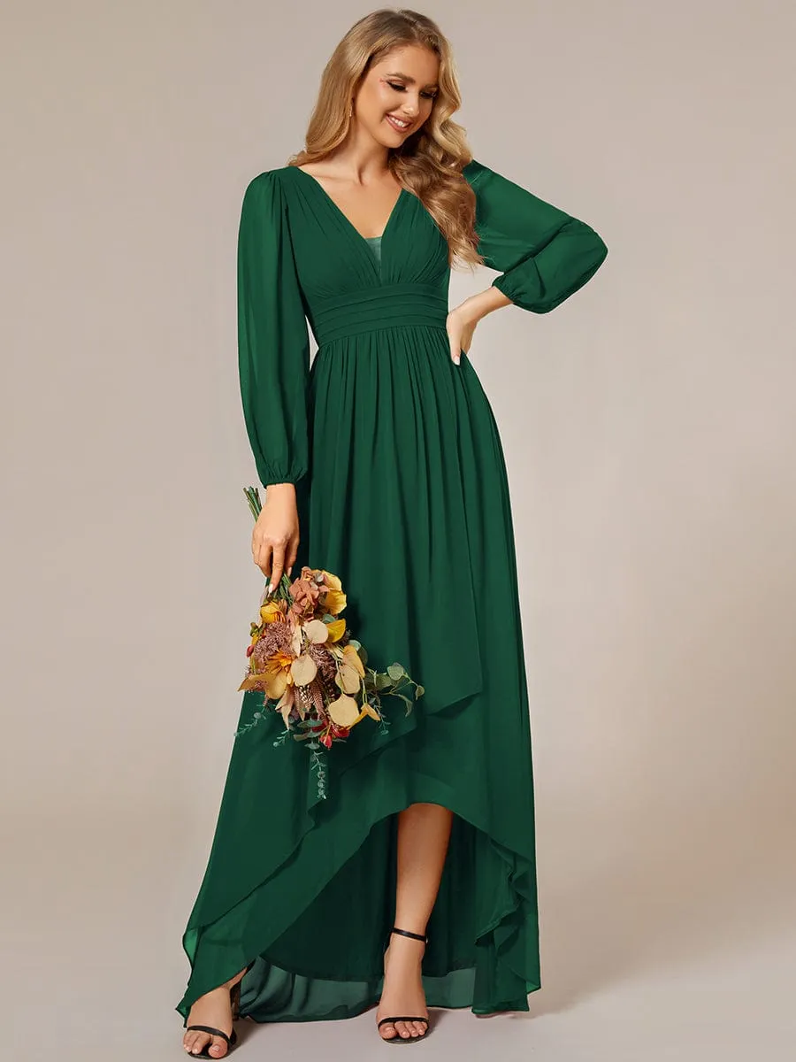 Roycebridal Belindy chiffon long sleeve mother of the bride dress