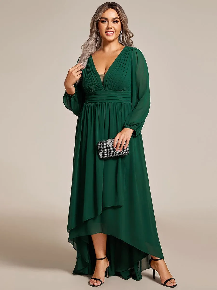 Roycebridal Belindy chiffon long sleeve mother of the bride dress