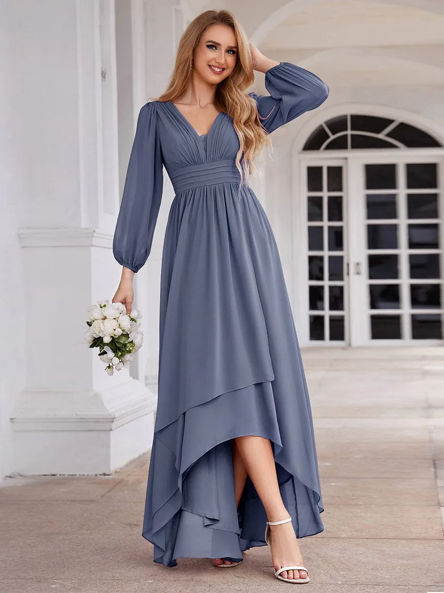 Roycebridal Belindy chiffon long sleeve mother of the bride dress