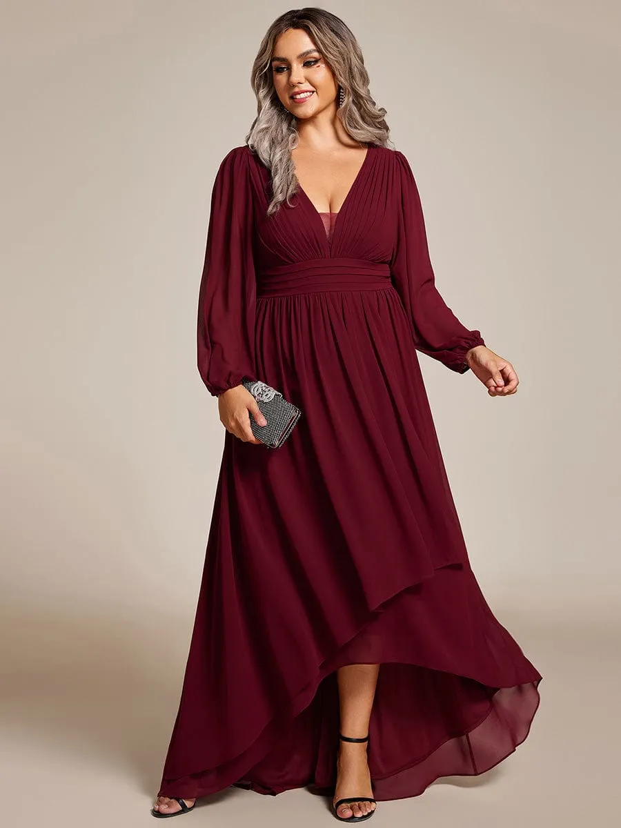 Roycebridal Belindy chiffon long sleeve mother of the bride dress