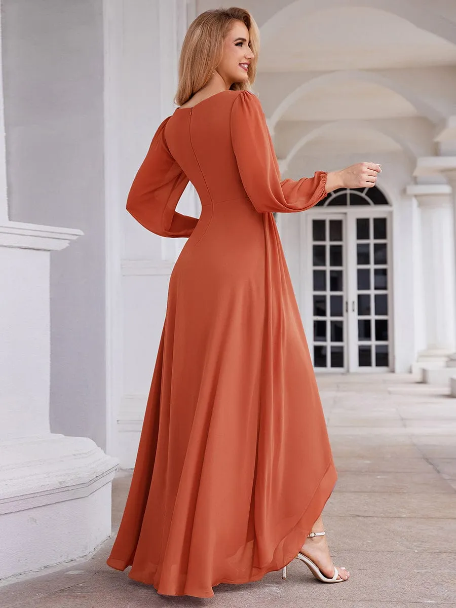 Roycebridal Belindy chiffon long sleeve mother of the bride dress
