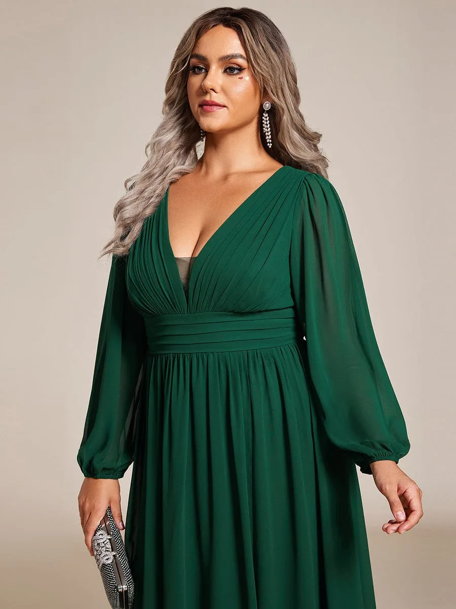 Roycebridal Belindy chiffon long sleeve mother of the bride dress