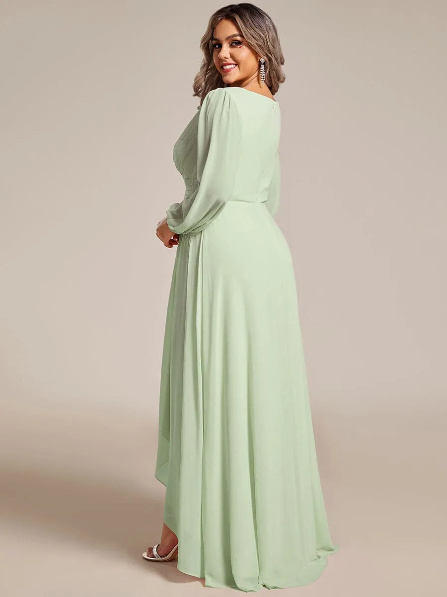 Roycebridal Belindy chiffon long sleeve mother of the bride dress