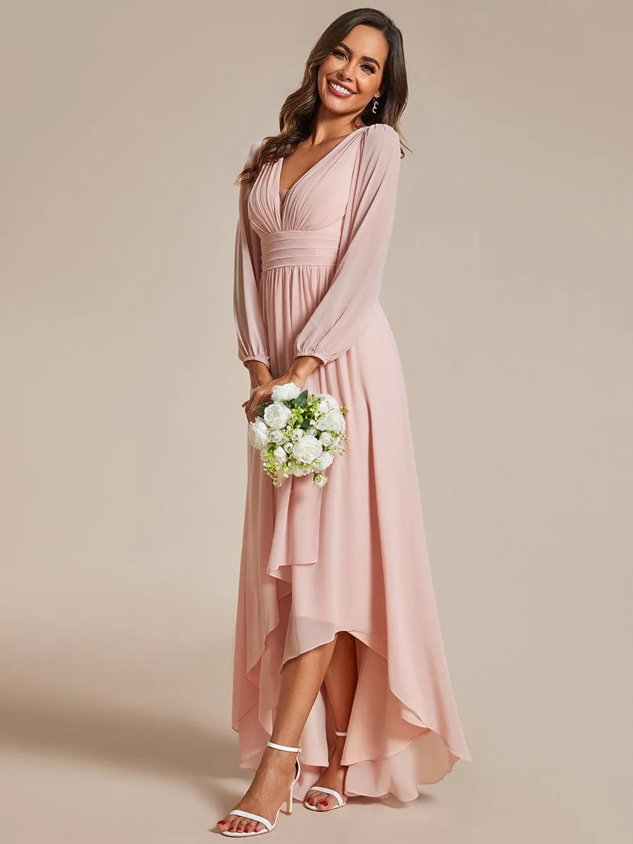 Roycebridal Belindy chiffon long sleeve mother of the bride dress