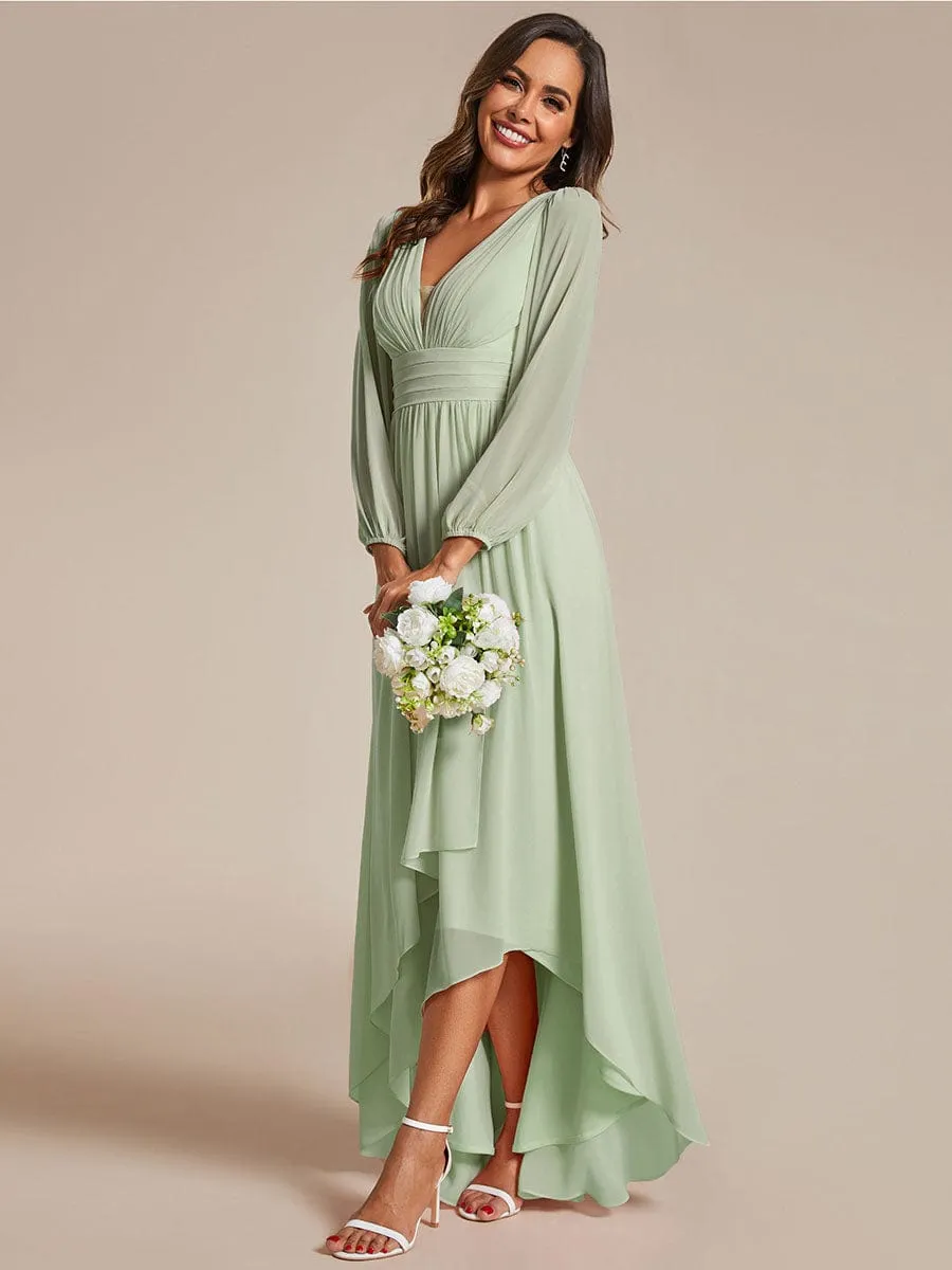 Roycebridal Belindy chiffon long sleeve mother of the bride dress