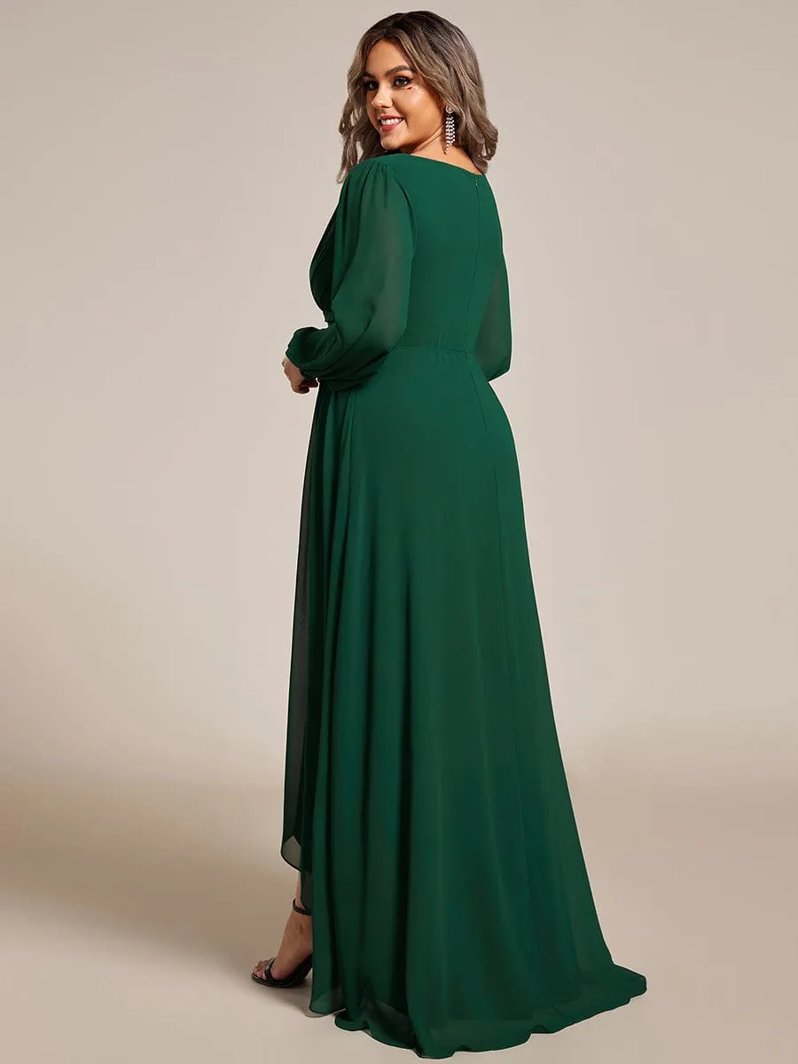 Roycebridal Belindy chiffon long sleeve mother of the bride dress