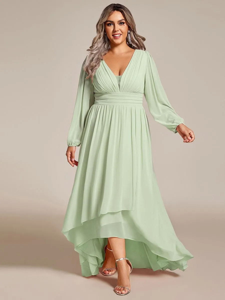 Roycebridal Belindy chiffon long sleeve mother of the bride dress