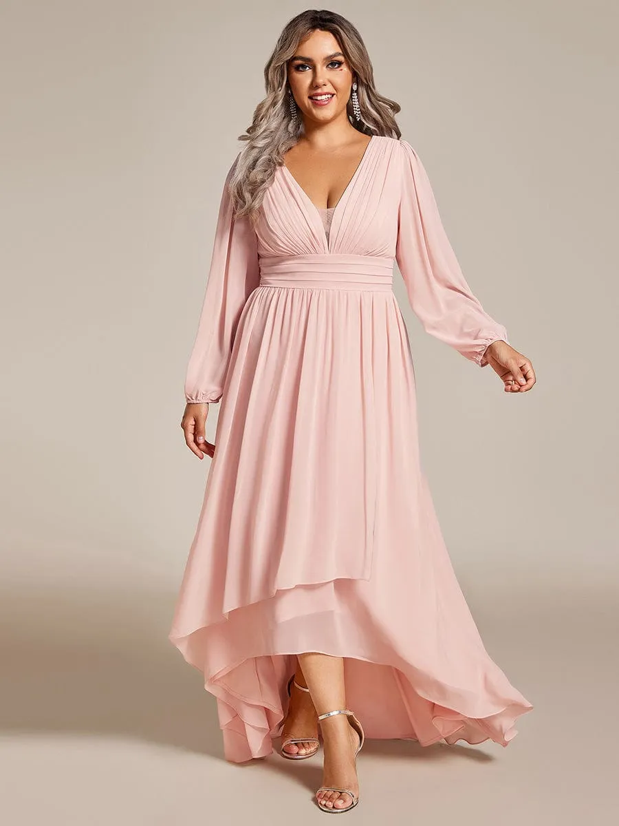Roycebridal Belindy chiffon long sleeve mother of the bride dress