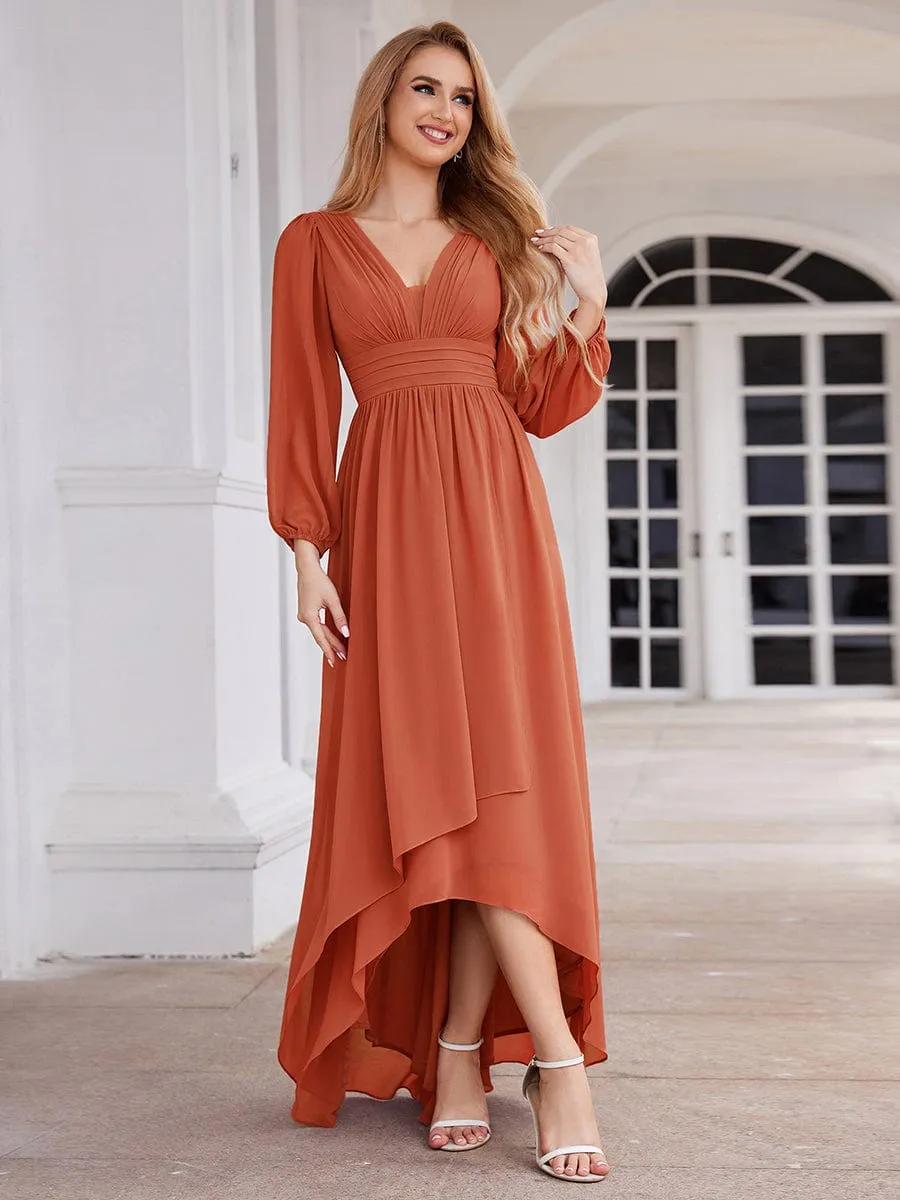 Roycebridal Belindy chiffon long sleeve mother of the bride dress