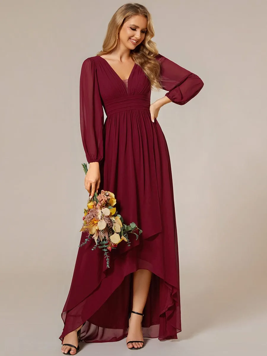 Roycebridal Belindy chiffon long sleeve mother of the bride dress
