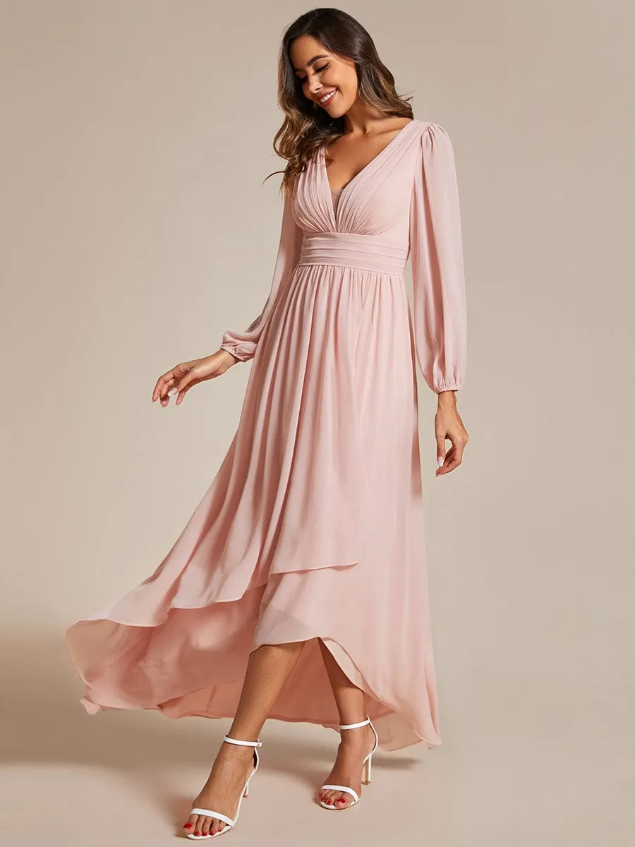 Roycebridal Belindy chiffon long sleeve mother of the bride dress
