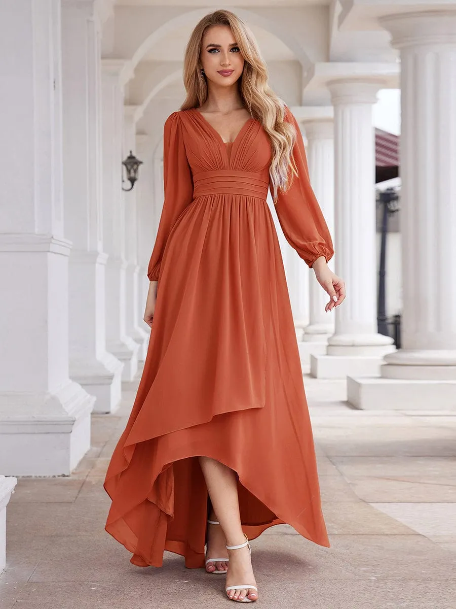 Roycebridal Belindy chiffon long sleeve mother of the bride dress