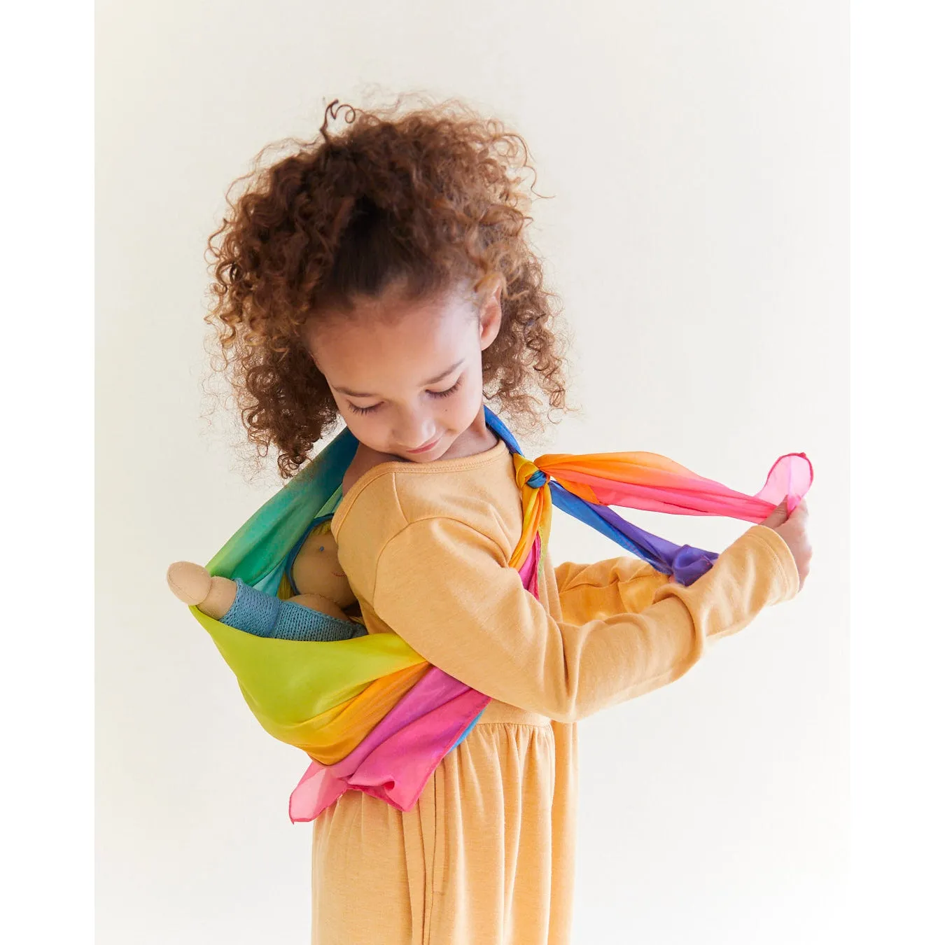 Sarah's Silks Enchanted Playsilk - Rainbow