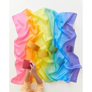 Sarah's Silks Enchanted Playsilk - Rainbow
