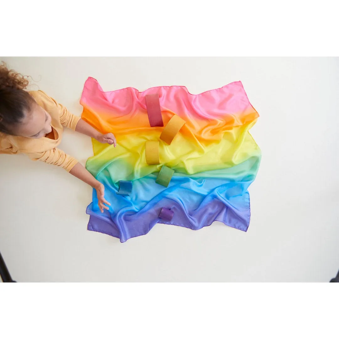 Sarah's Silks Enchanted Playsilk - Rainbow