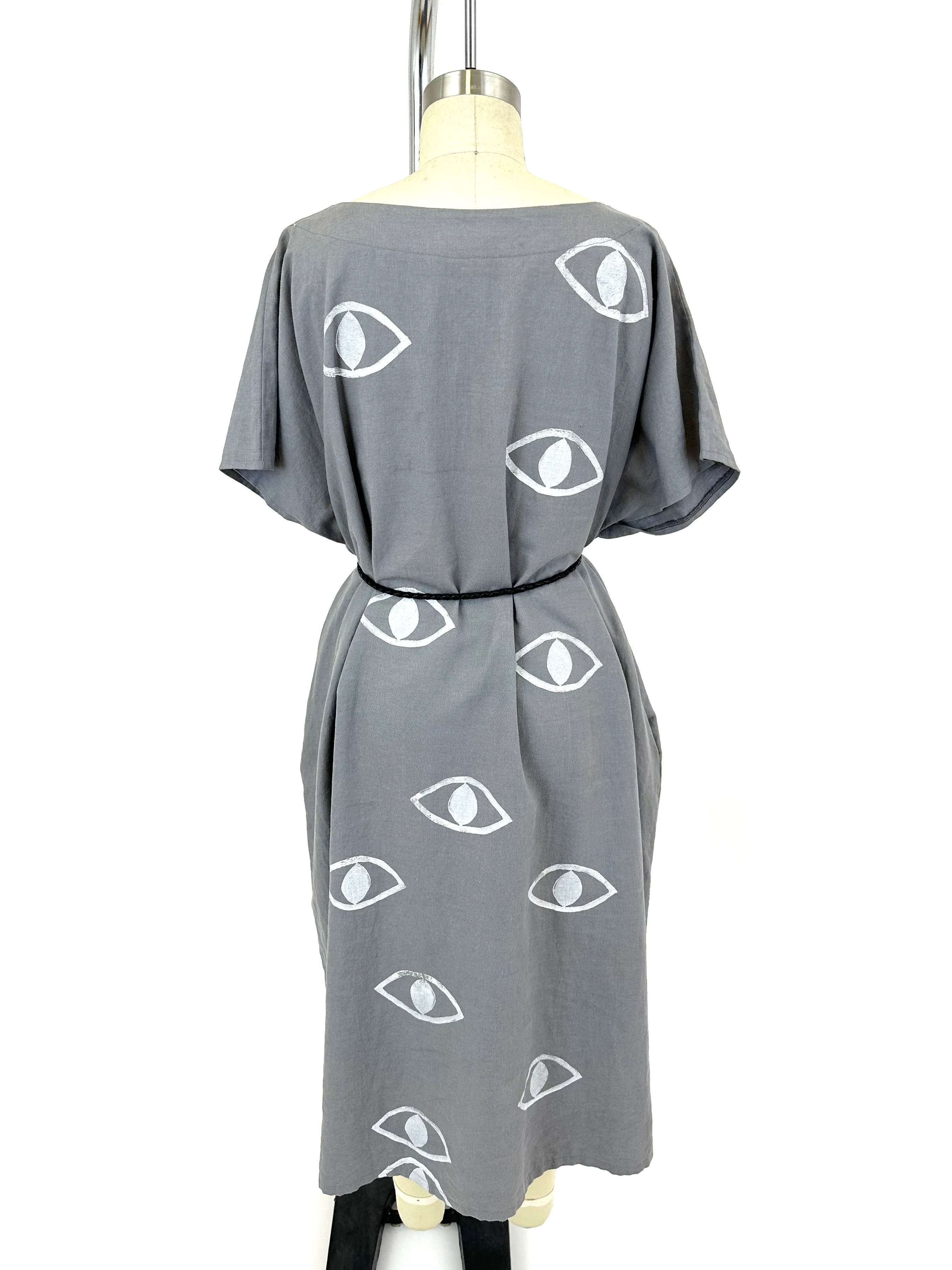 Silk & Linen Eye Dress