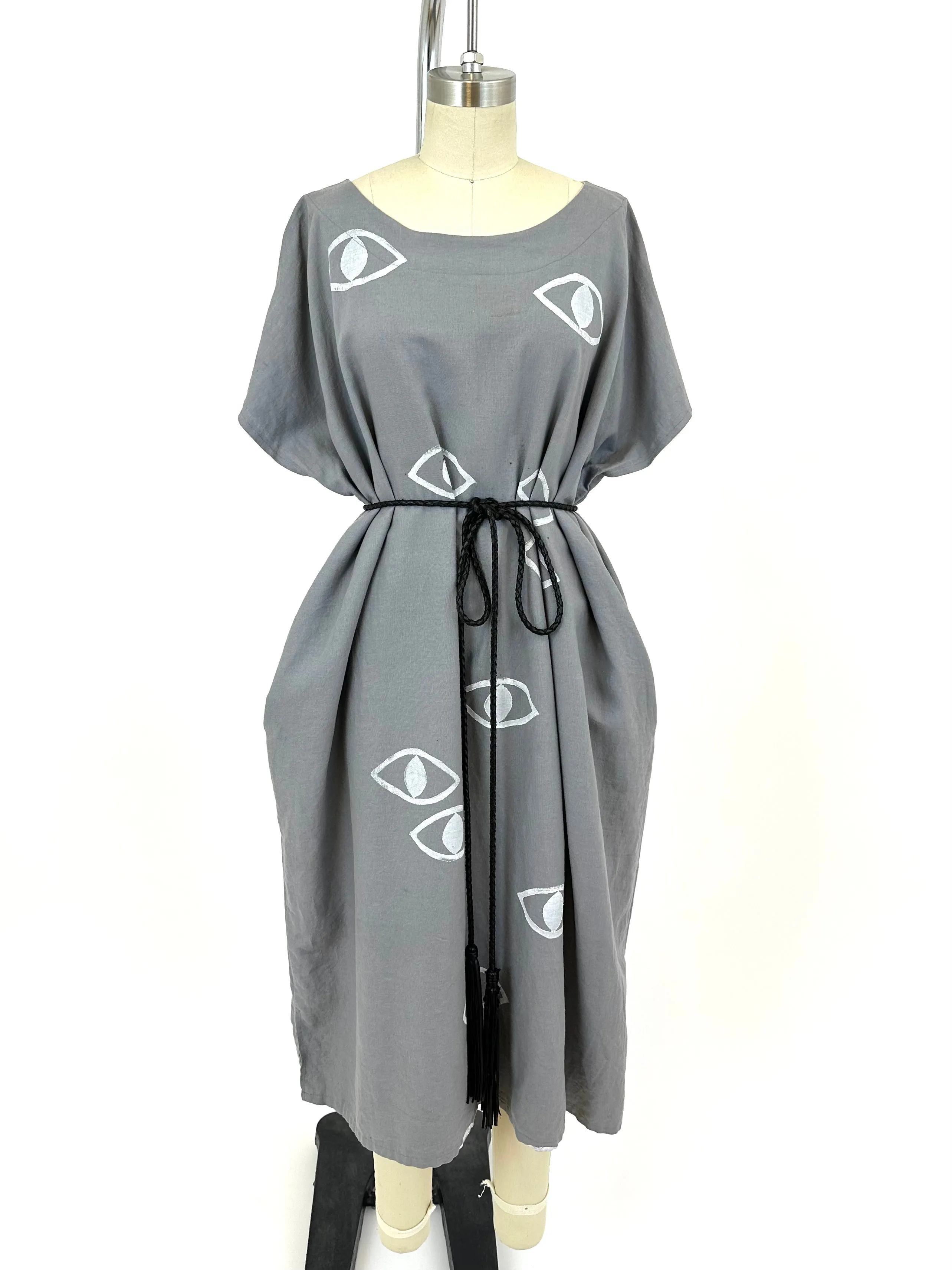 Silk & Linen Eye Dress