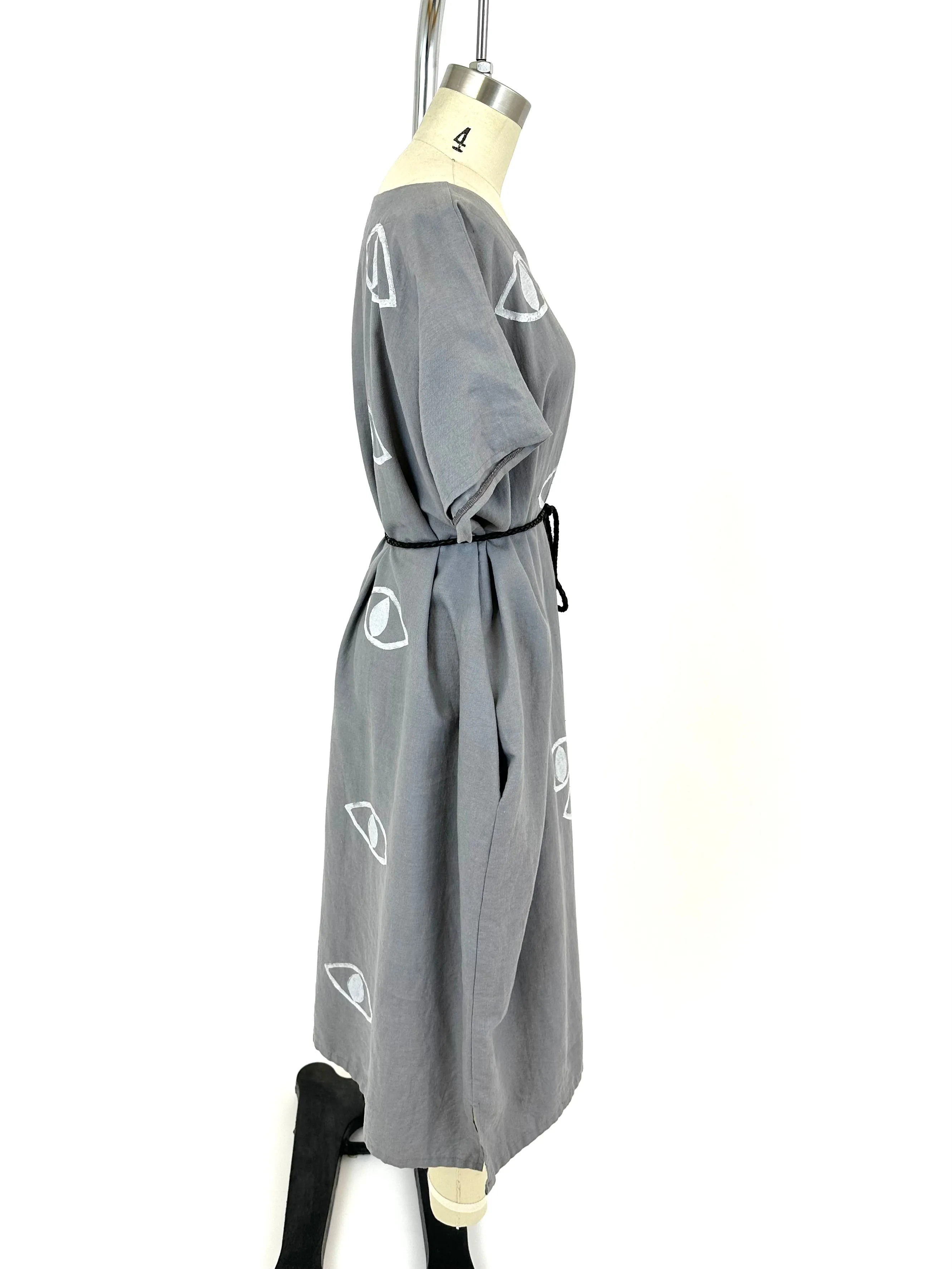 Silk & Linen Eye Dress