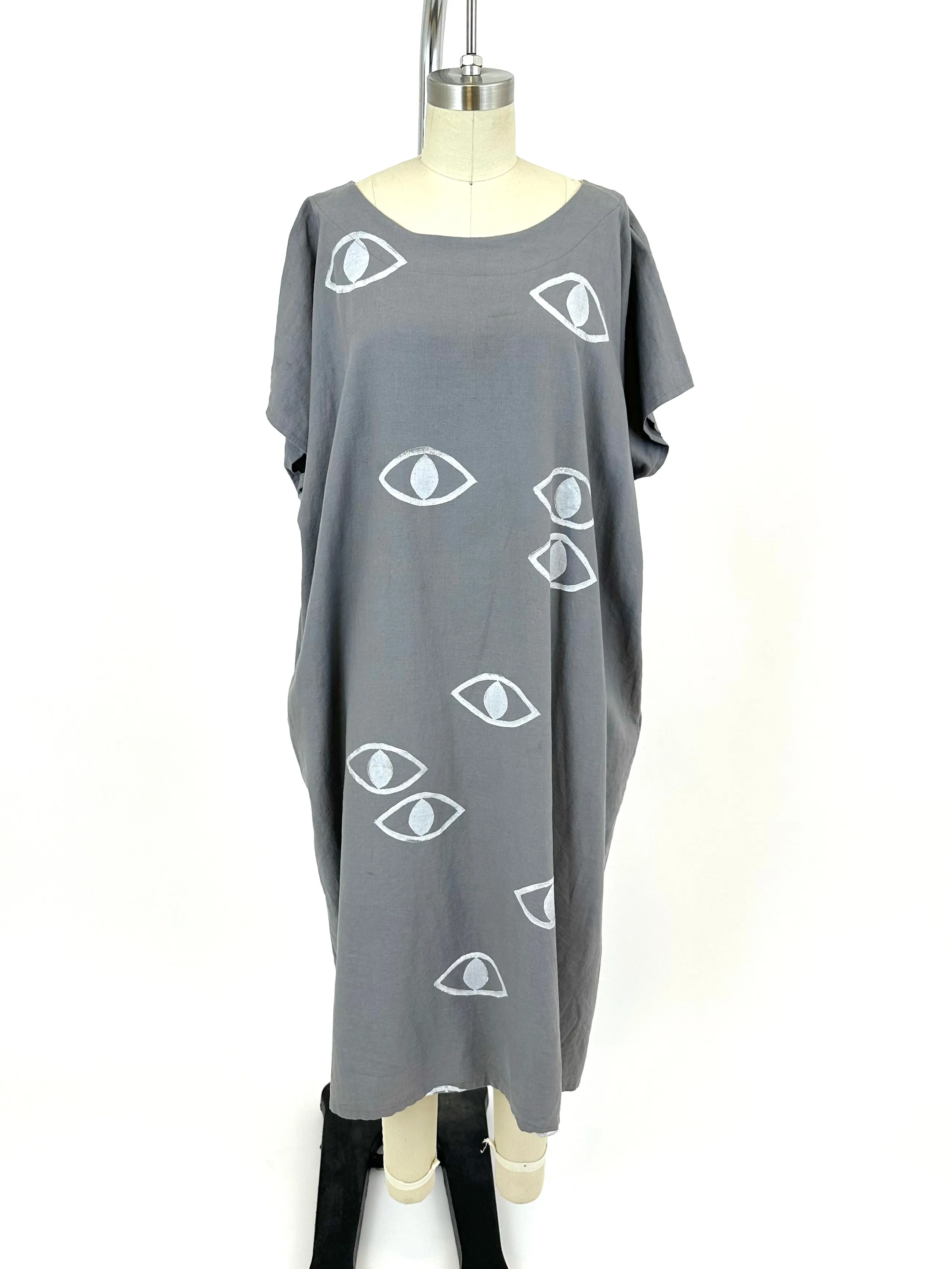 Silk & Linen Eye Dress