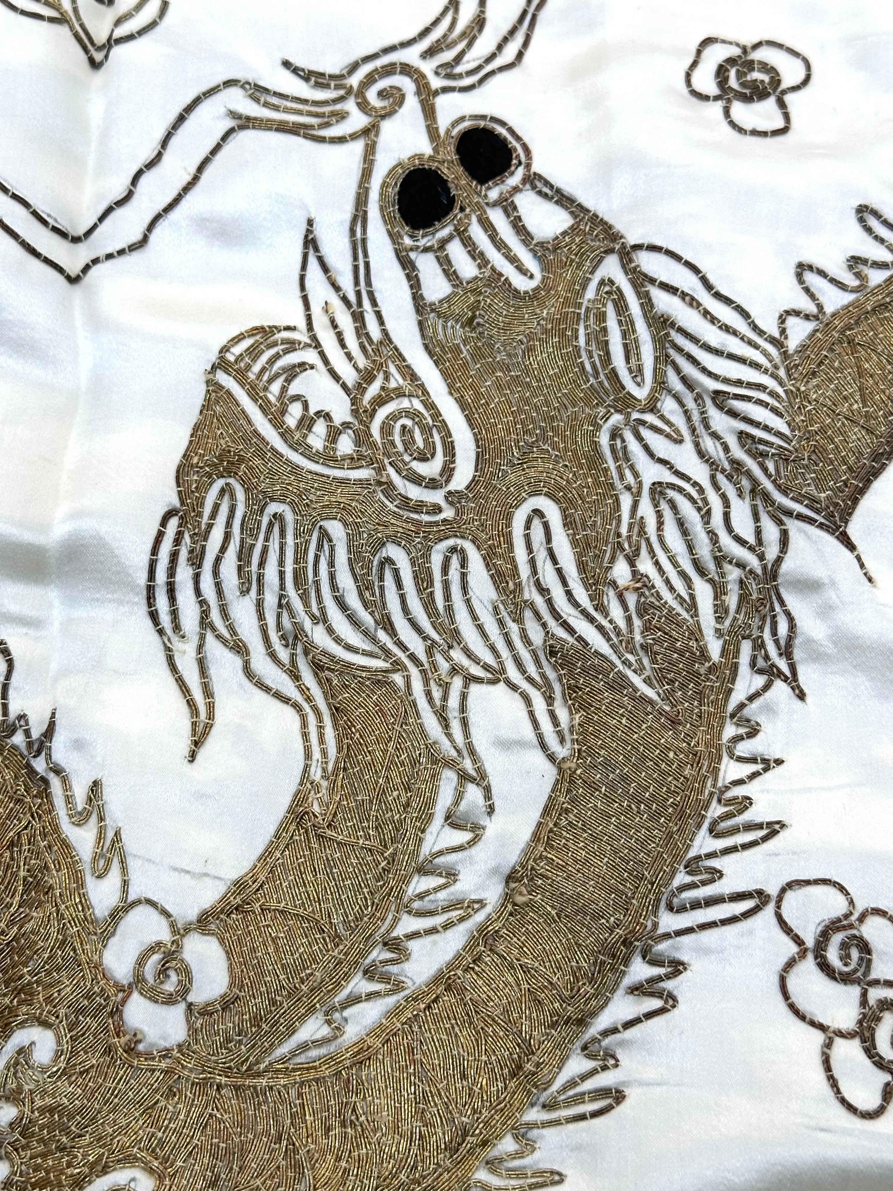 Silk Dragon Embroidered Robe