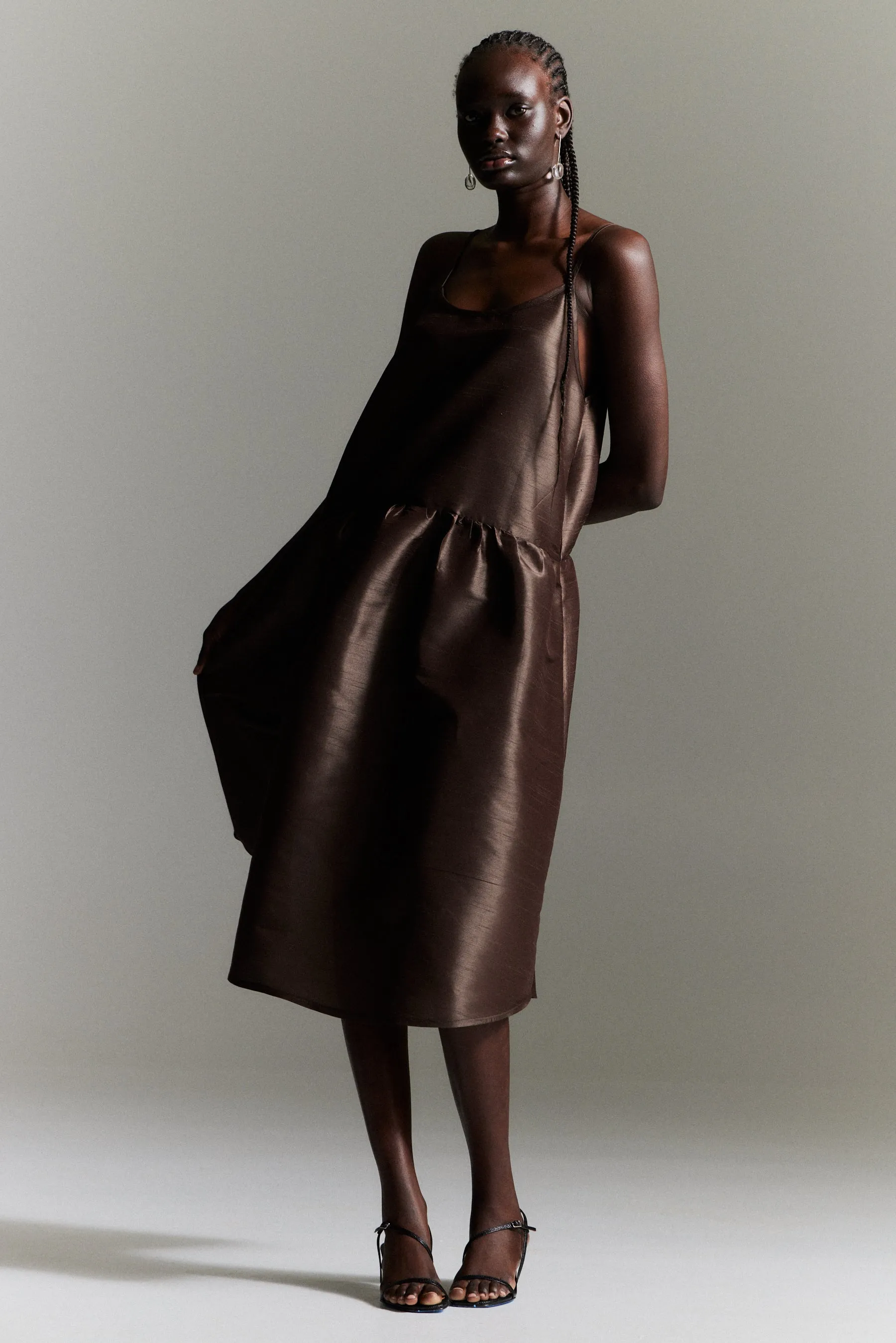 SOFIE DRESS — QUARTZ