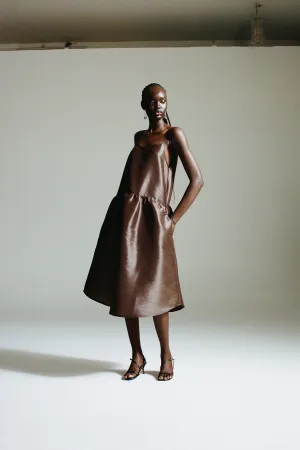 SOFIE DRESS — QUARTZ