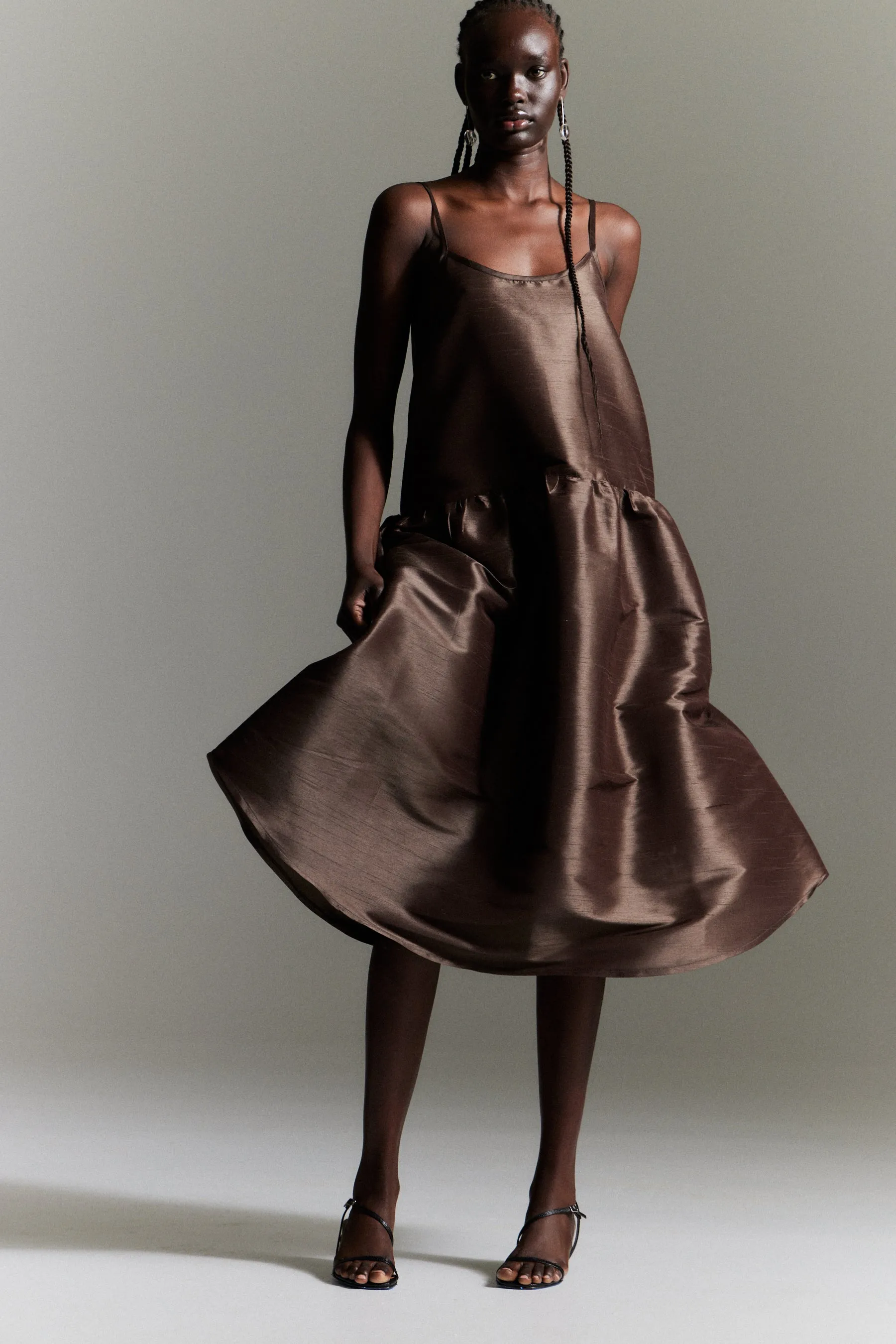 SOFIE DRESS — QUARTZ