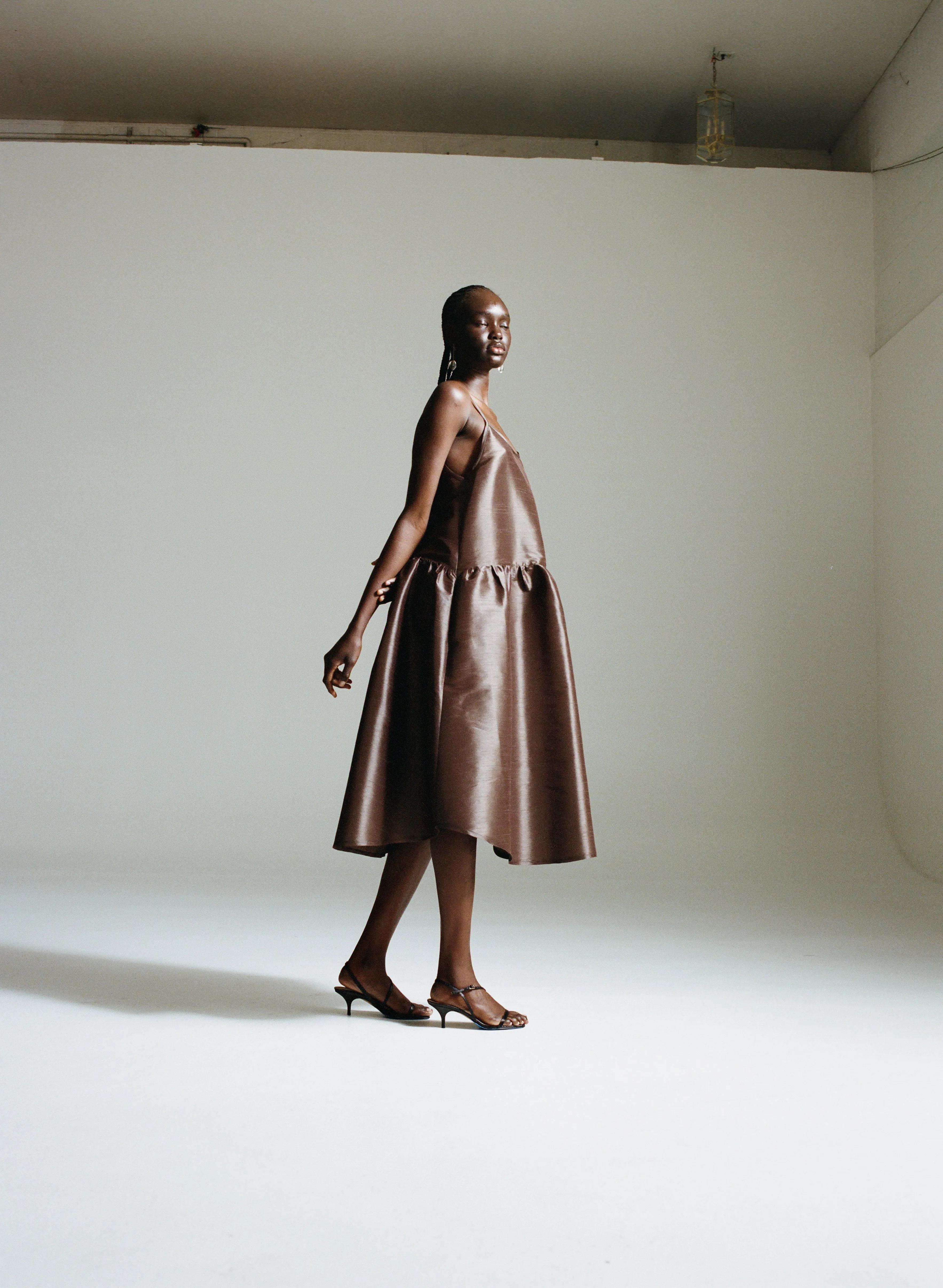 SOFIE DRESS — QUARTZ
