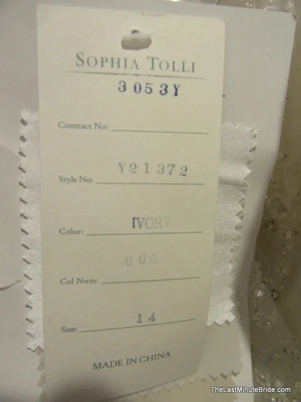 Sophia Tolli Y21372 Lilac