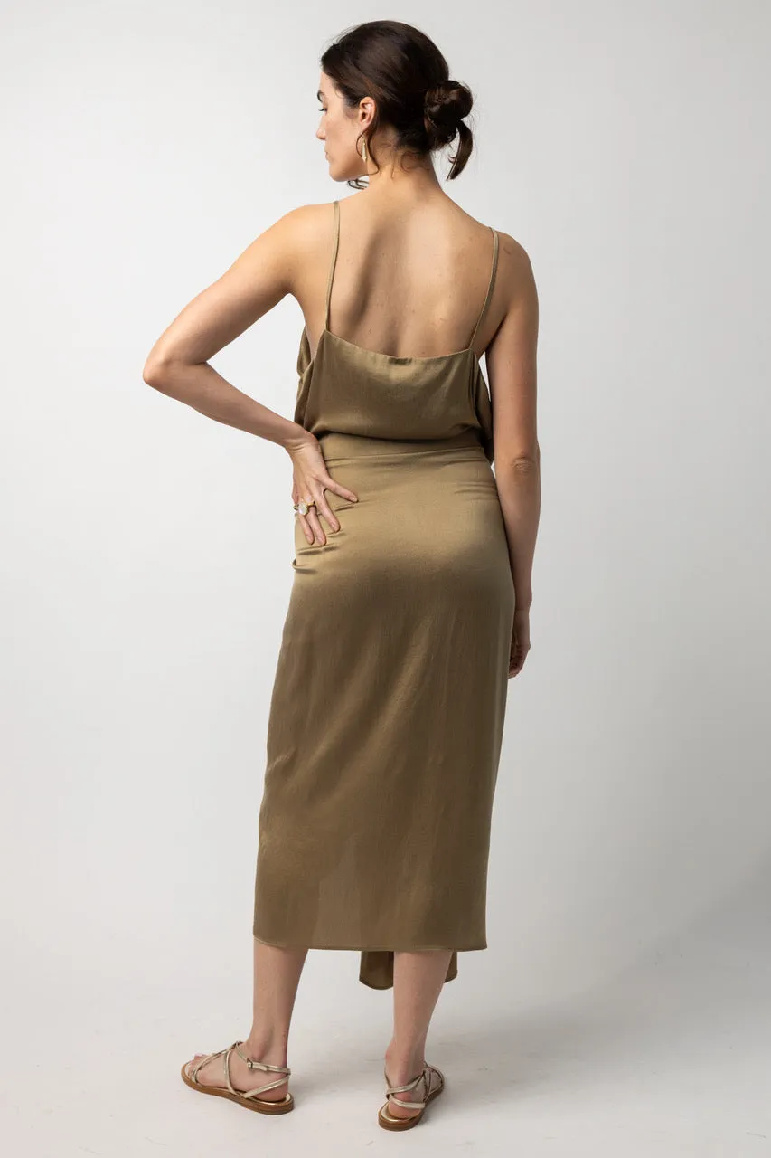 Square Silk Dress